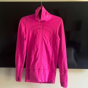 Hot pink Lululemon define jacket size 6